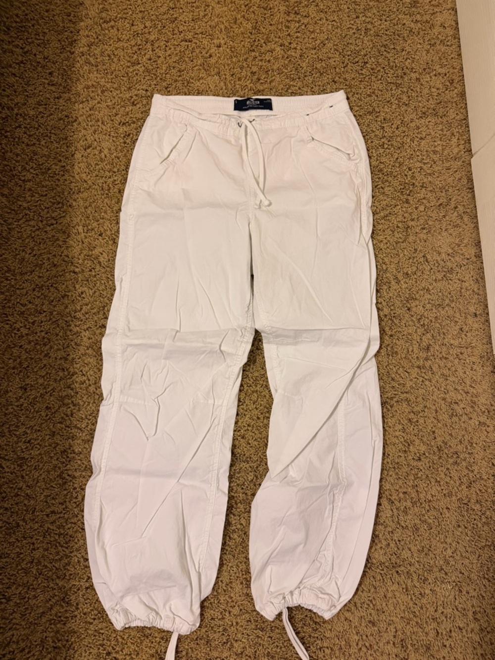 Womens Hollister Drawstring Jogger Pants